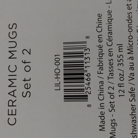 Blue Lilly Pulitzer Coffee Mugs Ceramic Floral - Picture 6 of 6